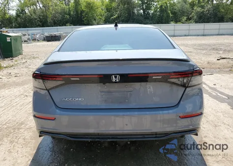 2023 Honda Accord Hybrid Sport-L z USA, uszkodzony, nr VIN 1HGCY2F71PA019989